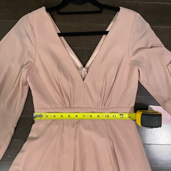 NWT BHLDN Doria Dress in whipped apricot. - Picture 11 of 11